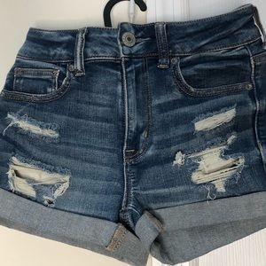 NEW High Rise Denim Shorts